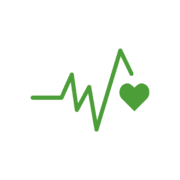 Icono del ODS 3: Salud y Bienestar de la Agenda 2030, promovido por WEXTD.